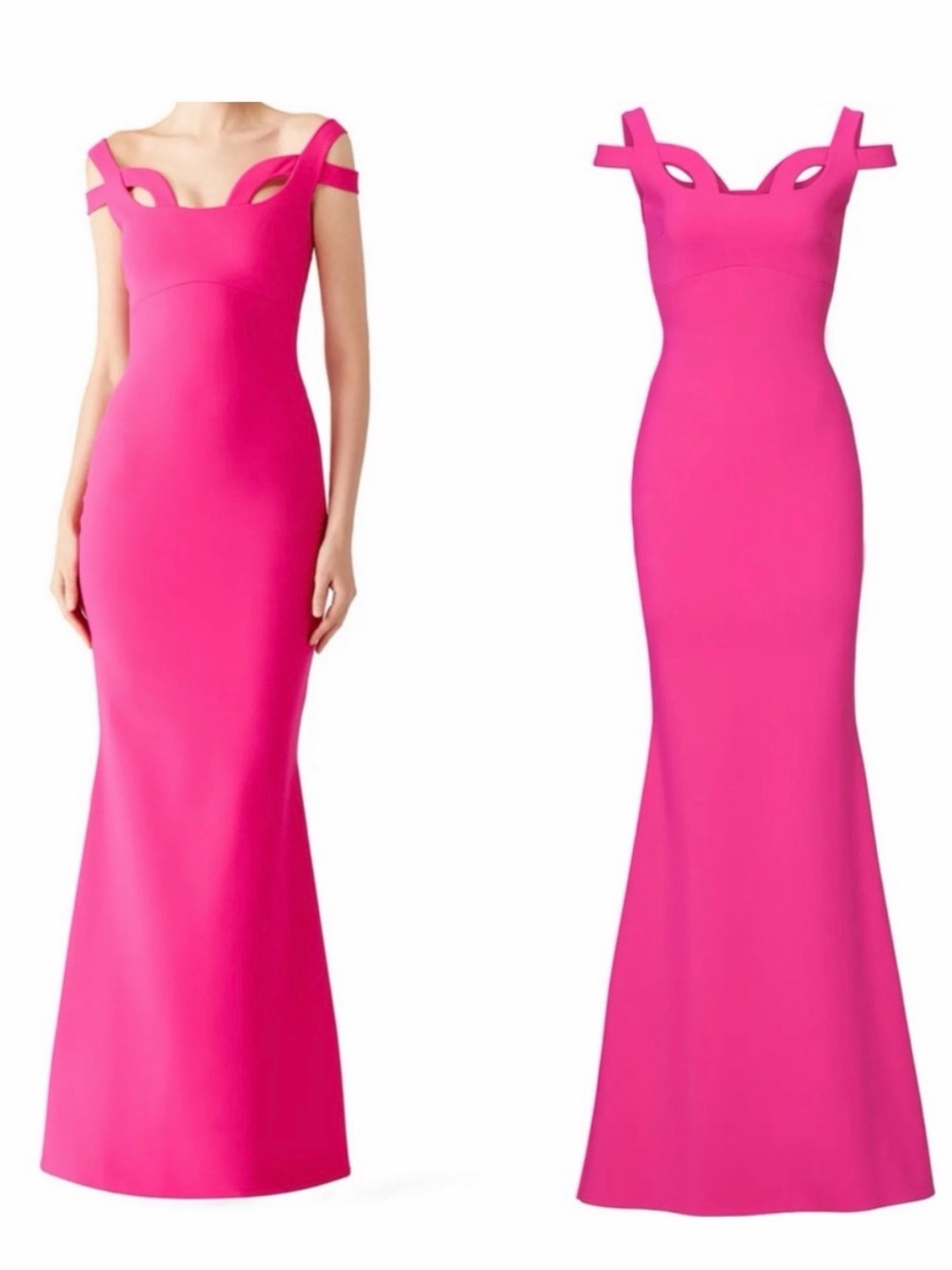 Chiara Boni La petite robe pink formal gown